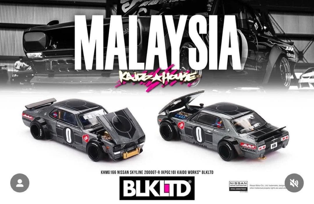 KAIDO HOUSE 2000GT-R ハコスカ BLKLTD