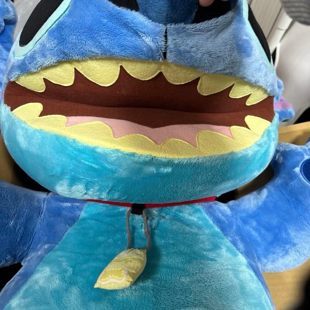 希少　特大スティッチ ぬいぐるみ　パペット　 Dole 懸賞品　座高約60cm