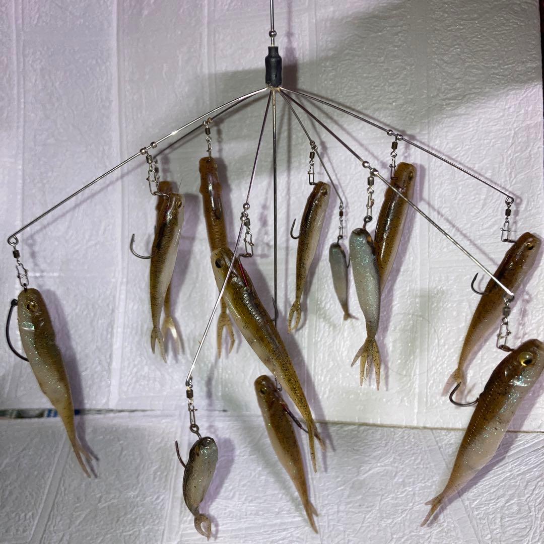 バス　ルアー　セット　ワーム　まとめ売り　タックルケース付き　新品あり