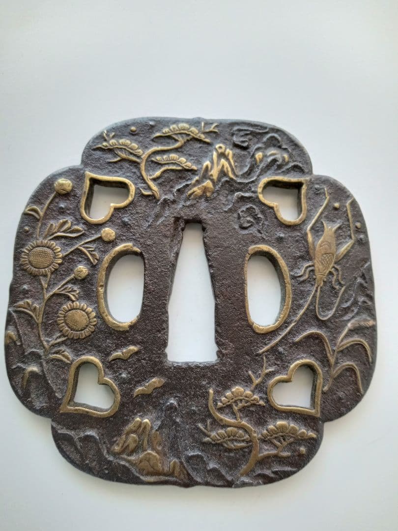 鍔（鐔）　平安城　桃山時代