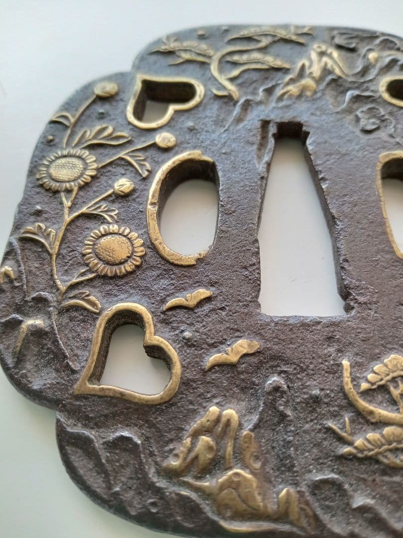 鍔（鐔）　平安城　桃山時代