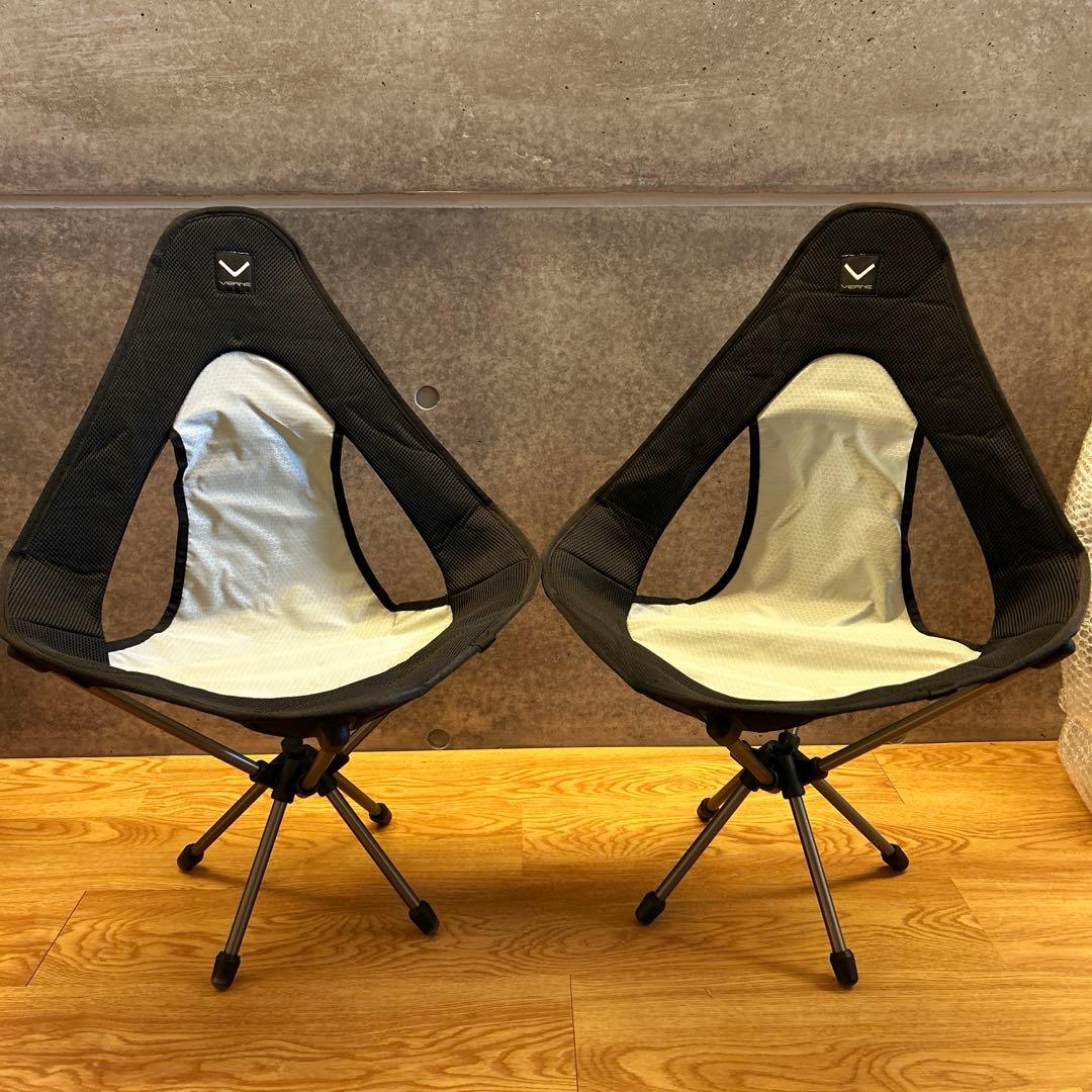 VERNE チェア　2脚セット　キャンプ