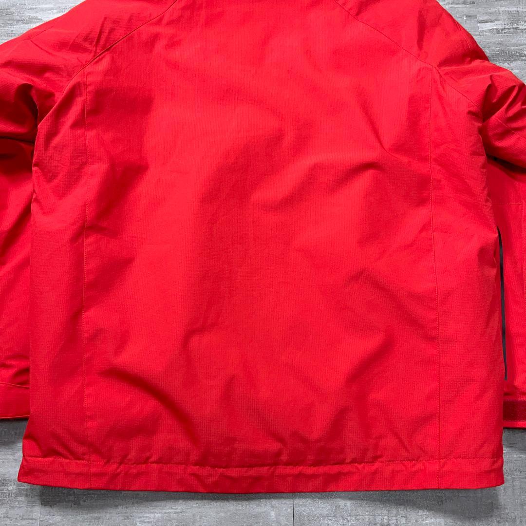 美品 DESCENTE デサント スキーウェア メンズO 近年モデル 赤×黒