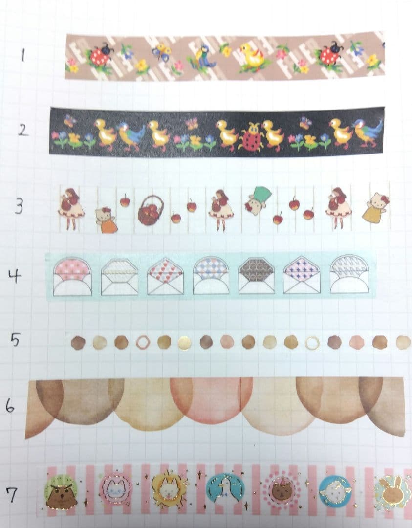 国内作家さん　マスキングテープ