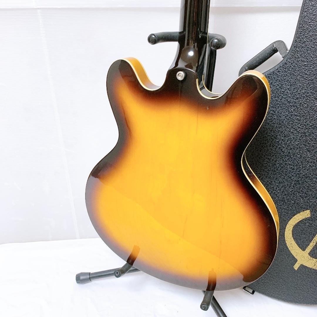 美品 Epiphone エピフォン Casino VS ナチュラル ハードケース