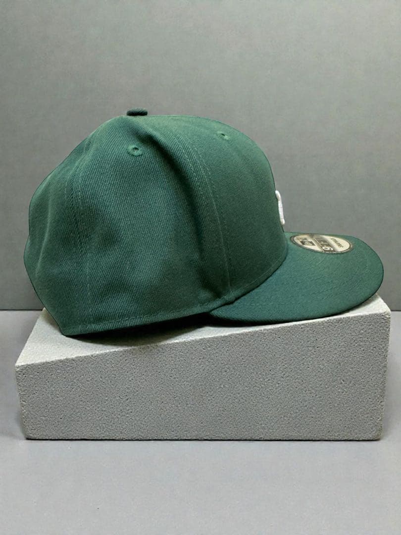 【美品】New Era マルボン ベースボールキャップ グリーン 試着のみ