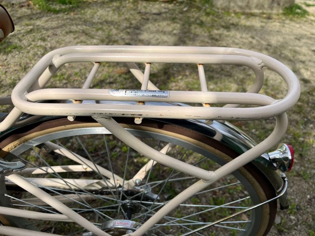 フェリーク ジュニア自転車24インチ　クリーム　アサヒ