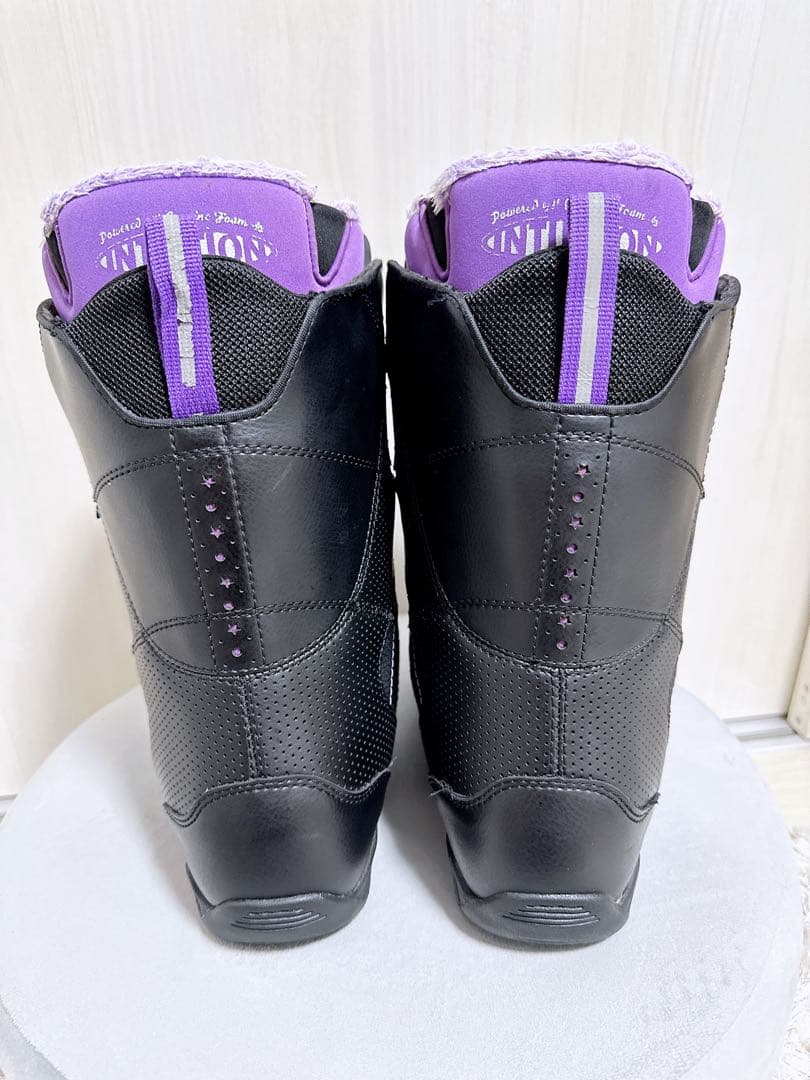 RIDE スノーボードブーツ ブラック/パープル 女性用　24.5cm