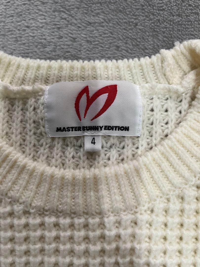 マスターバニー　定番セーター　M