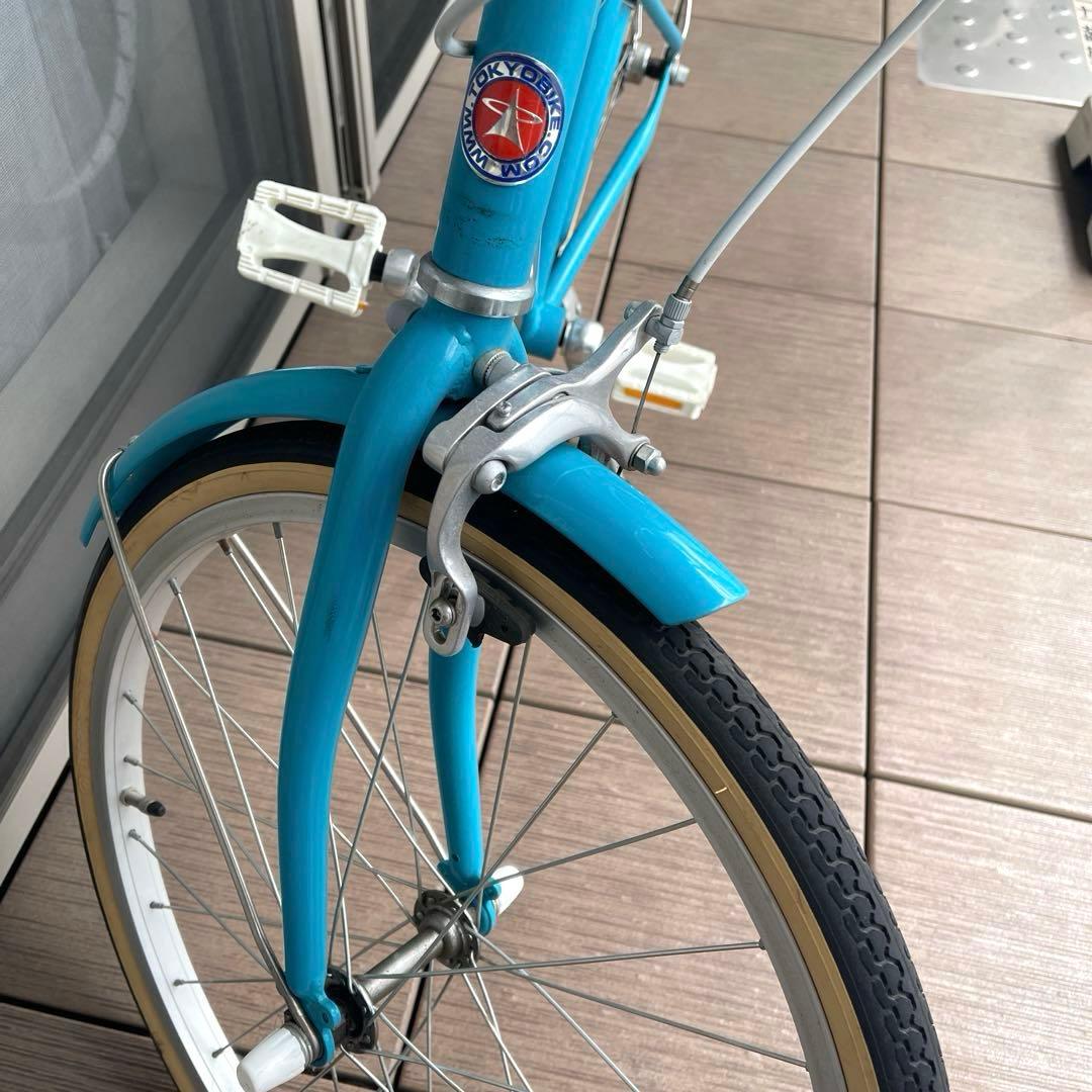 ※東京引取り限定※トーキョーバイク　Jr.Comfy ピーコック　20S