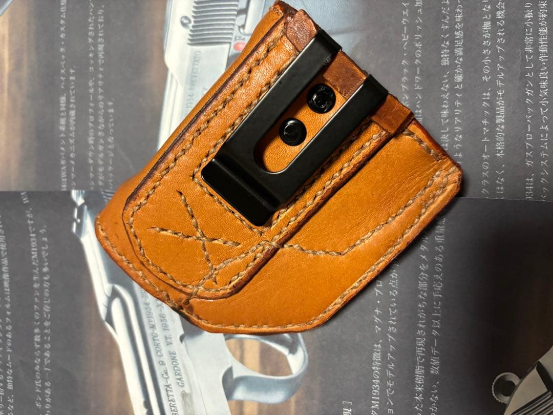 waベレッタ1934hw樹脂製カーボンブラック