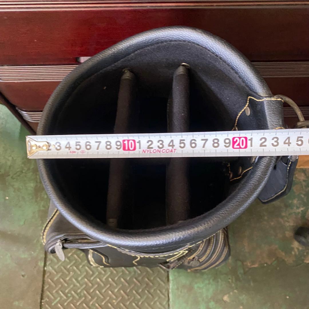 DUNLOP ブラック ゴルフバッグ