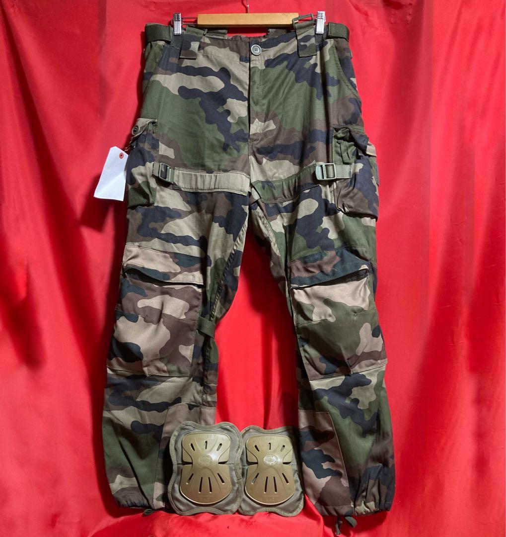 フランス軍 FELIN T4S2コンバットパンツ 純正ニーパッド付96cm美品