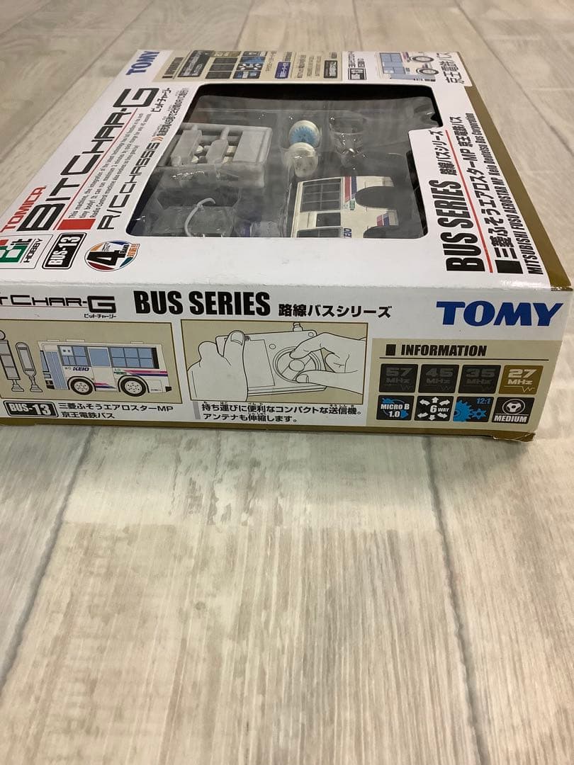 トミカ ビットチャージー BUS-13 三菱ふそうエアロスターMP 京王電鉄バス