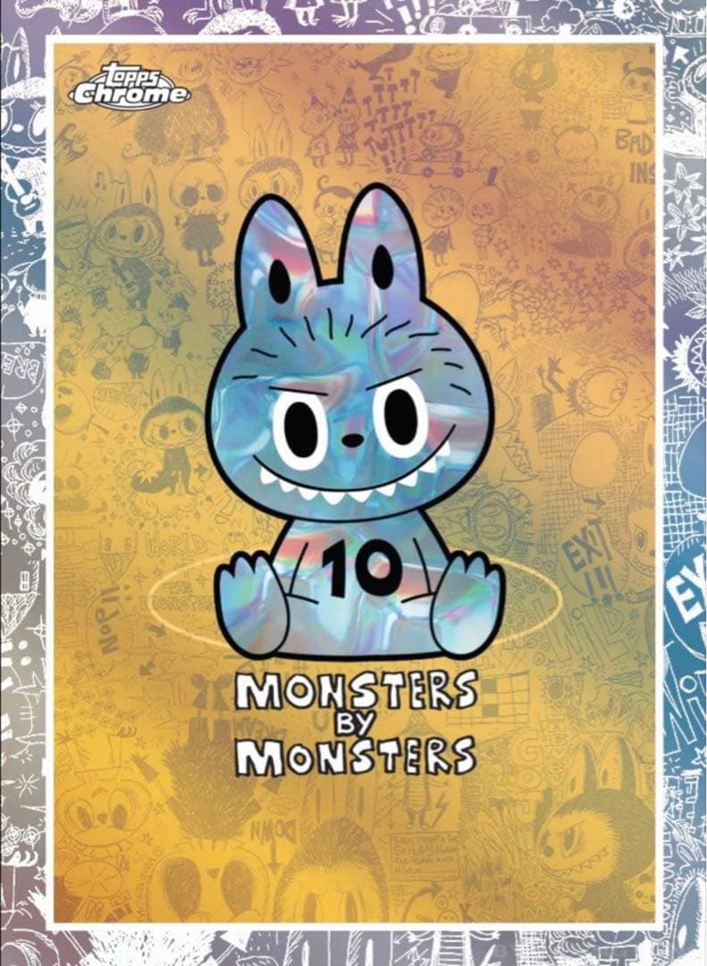 Topps Chrome 10周年記念ボックス　ラブブ　2BOX 新品未開封