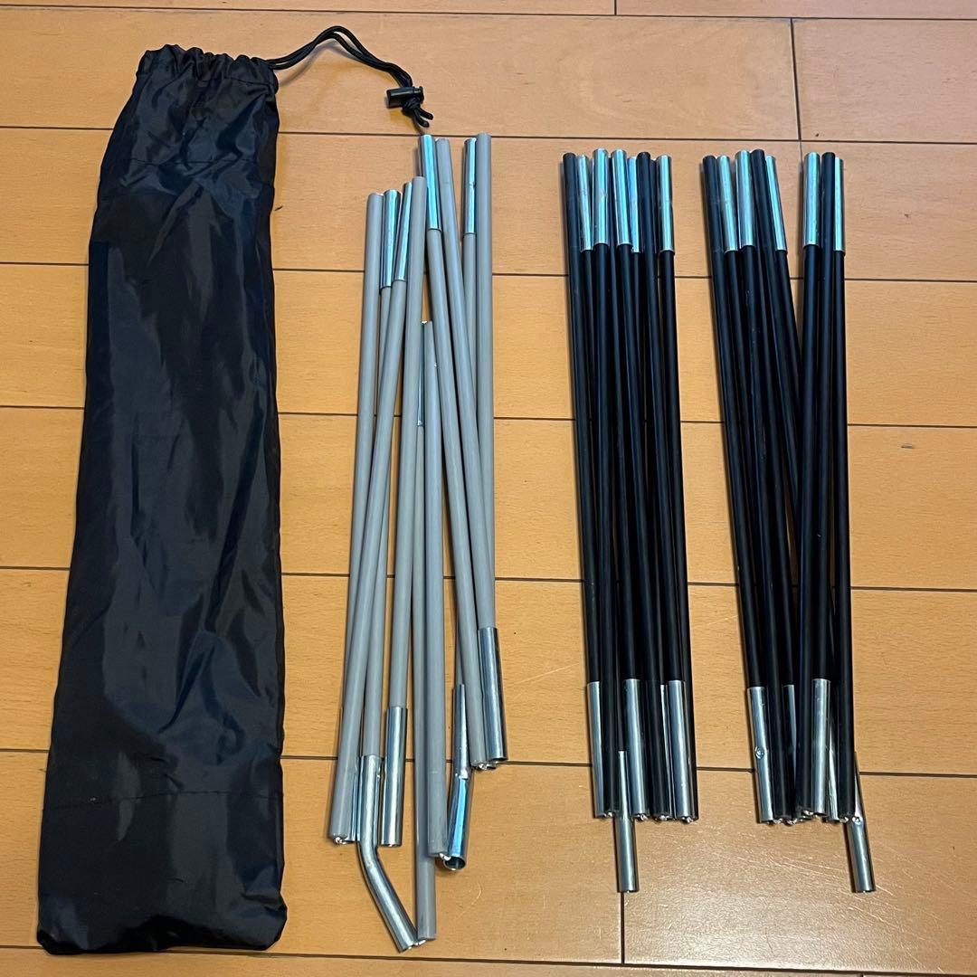 コールマン　テント、グランドシート、ポール