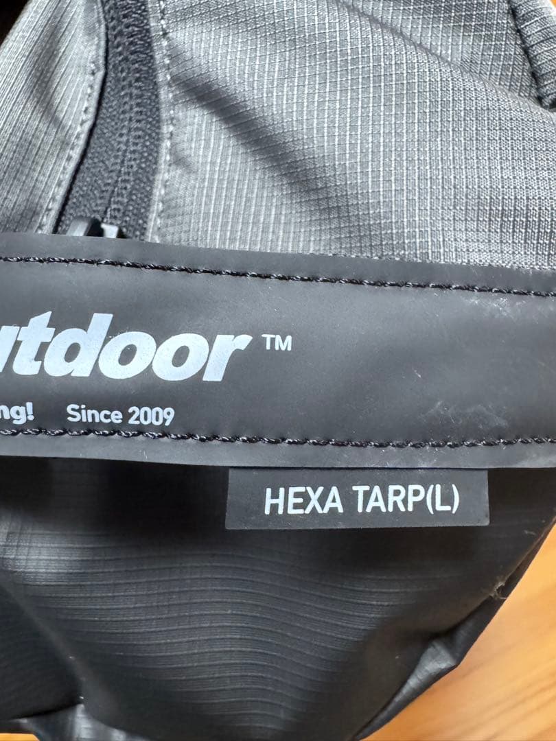 マックワン　MAC ONE HEXA TARP(L) チャコール　美品