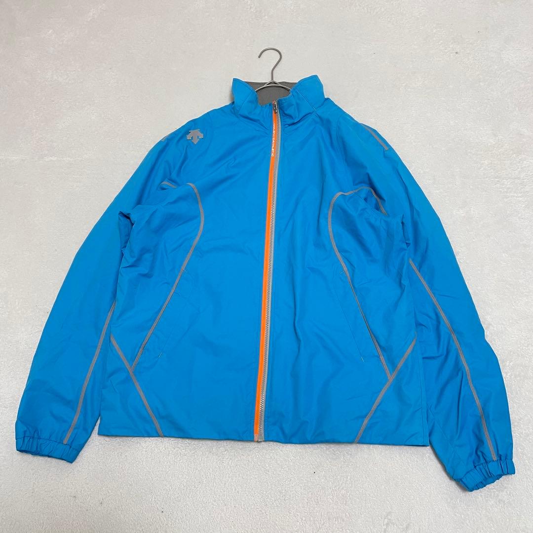 DESCENTE デサント 大きいサイズ ウインドブレーカー 上下 ブルー O