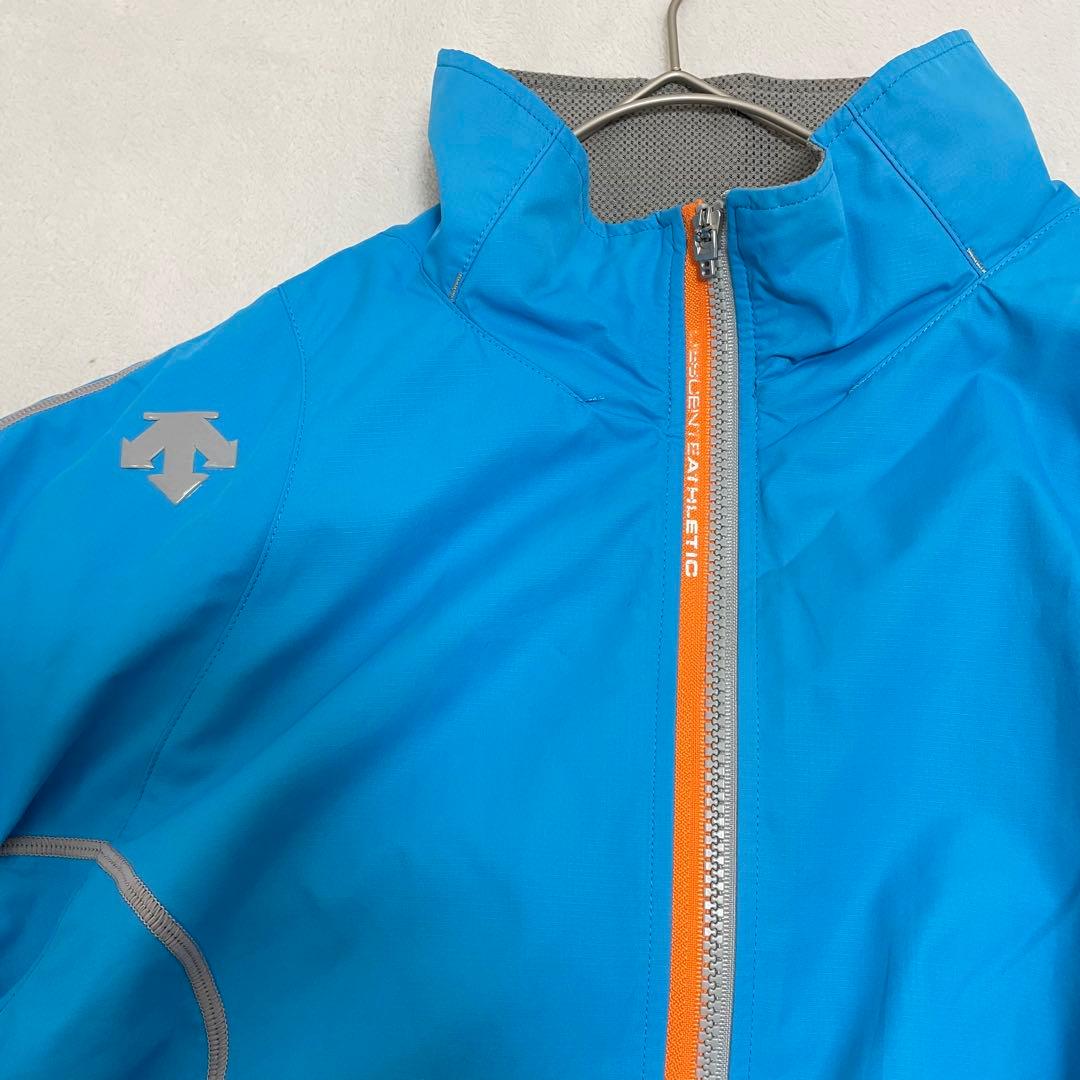 DESCENTE デサント 大きいサイズ ウインドブレーカー 上下 ブルー O