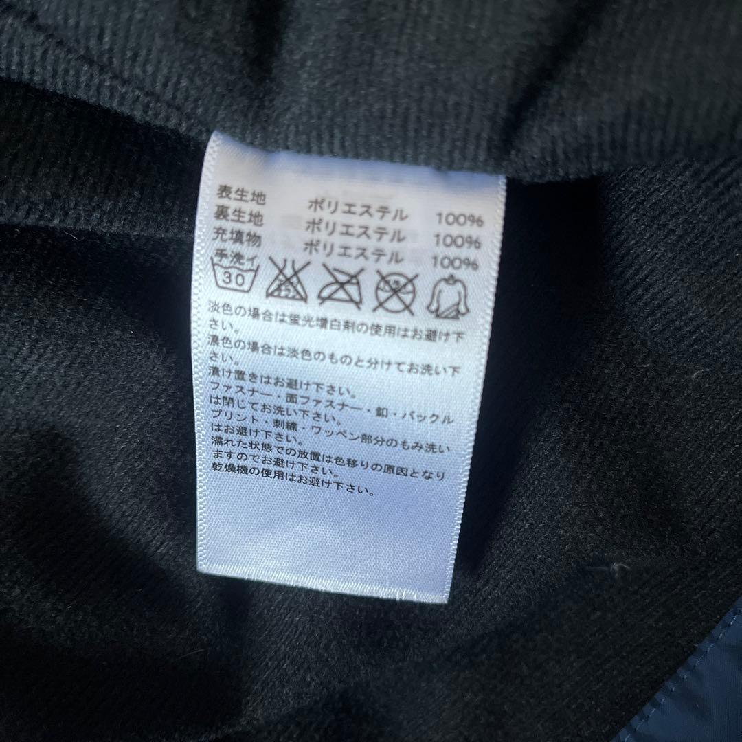 adidas ネイビー/レッド メンズアウター　裏起毛　Oサイズ　上下セット