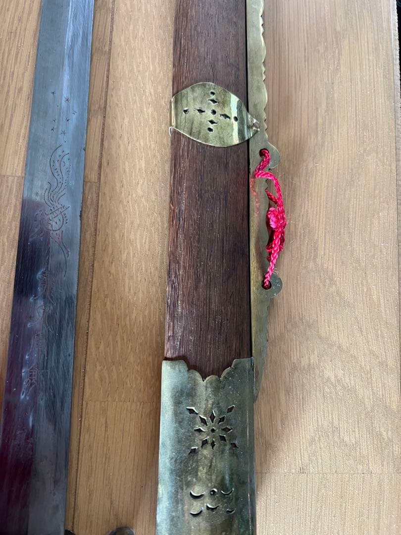 模造刀　中国武術　アンティーク　剣舞