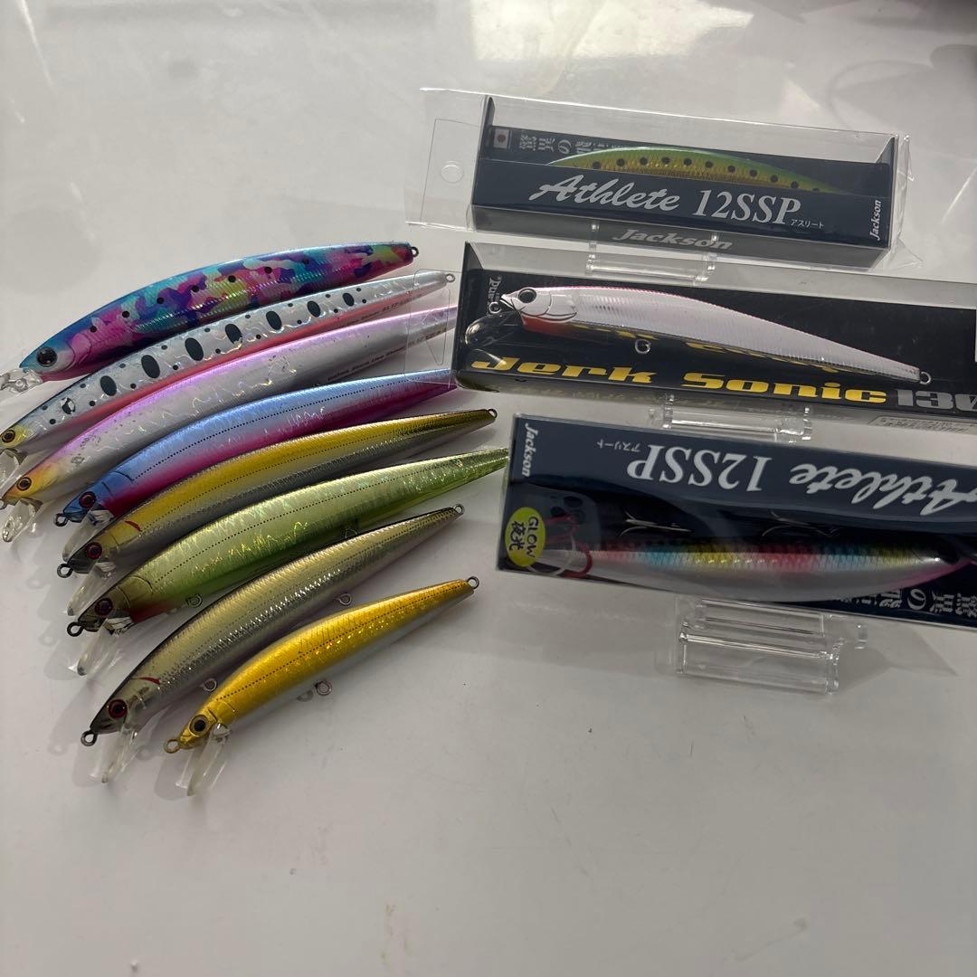 Jackson Athlete 12SSP他ミノー11個セット海サクラ用未使用有