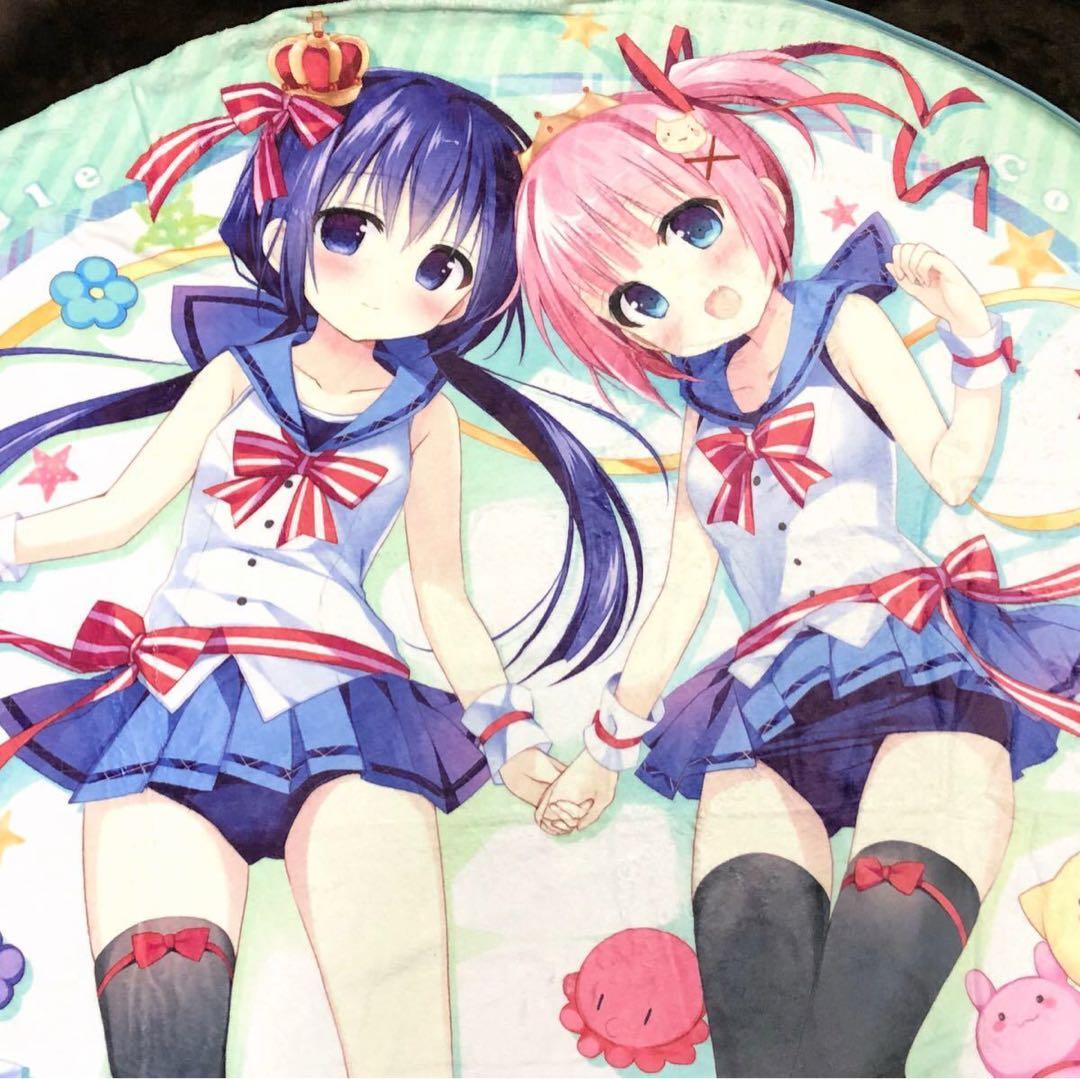 C94 永山ゆうのん Bigふんわりラウンドタオル スクール水着 美少女 グッズ