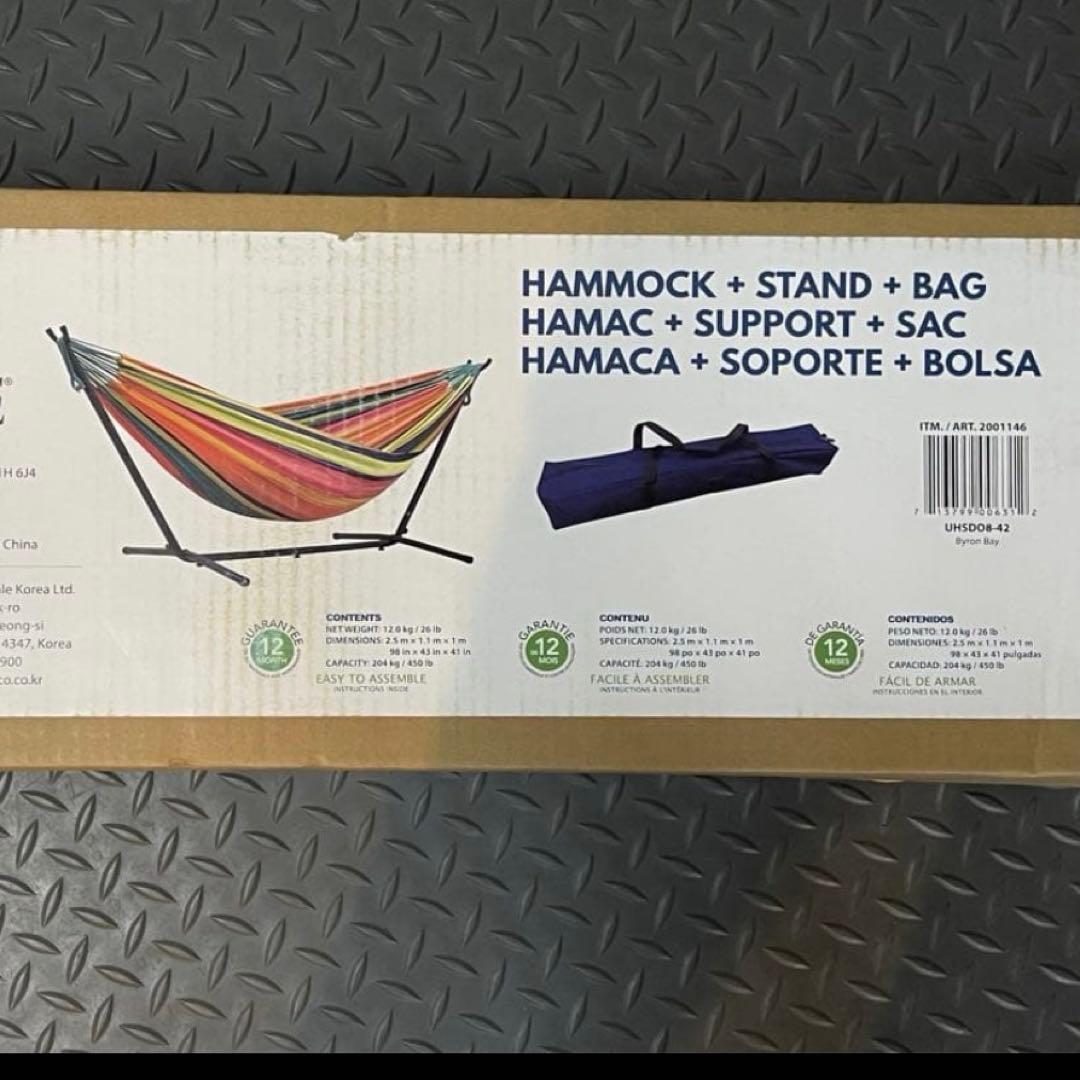 ［定価4万円］VIVERE ビフレダブルコットン　ハンモック UHSD08-42