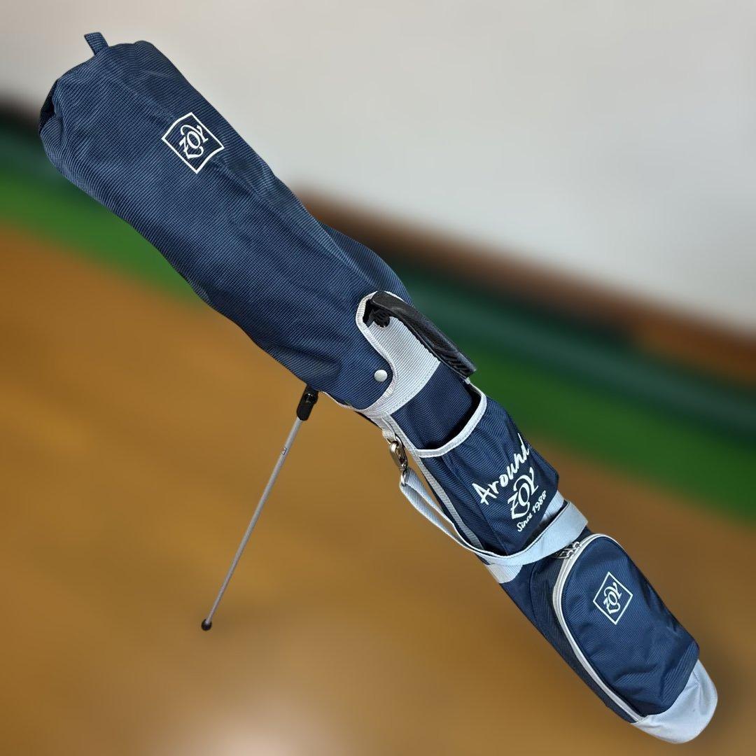 ZOYスタンド式ゴルフバッグ ネイビー