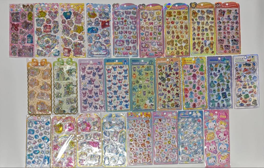 ボンボンドロップシール ウォーターインシール プチドロップステッカー セット