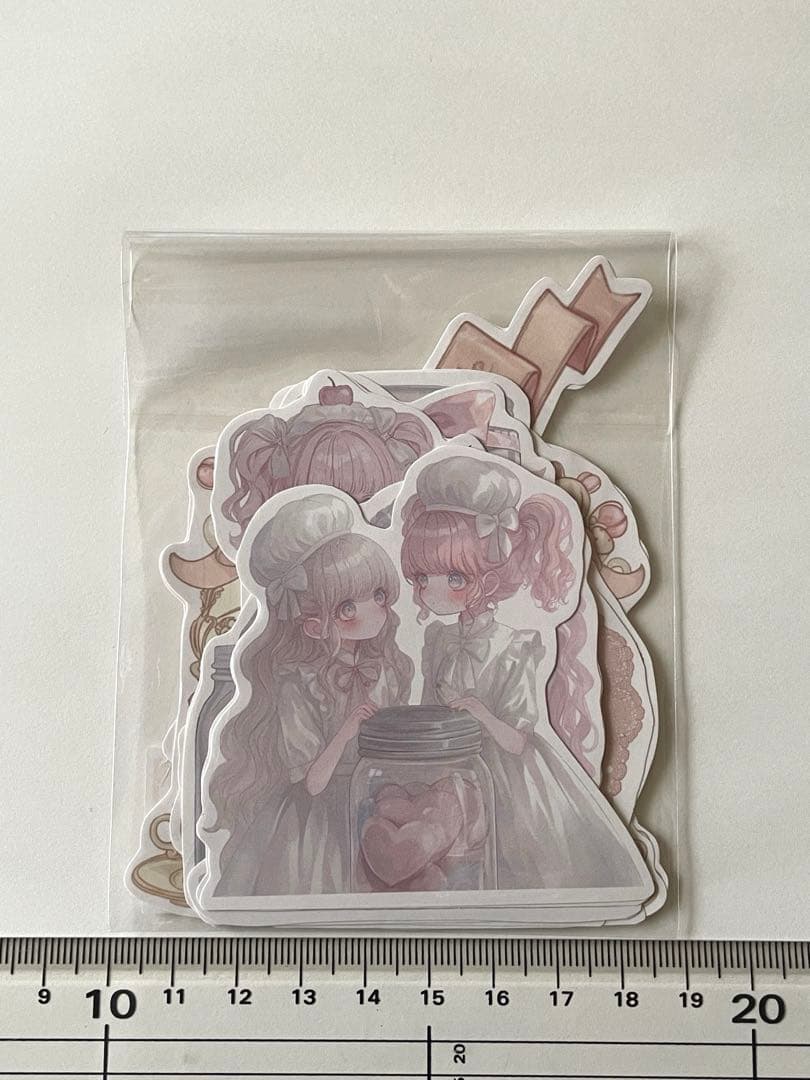 K-588-2 ☆1点限定☆コラージュ素材 コラージュシート カット素材 女の子