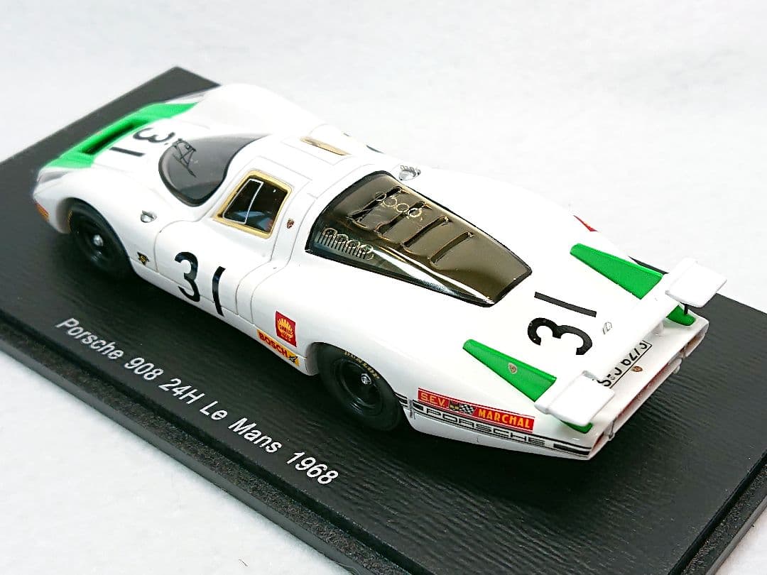 スパーク 1/43 ポルシェ 908 #31 P.P LM1968