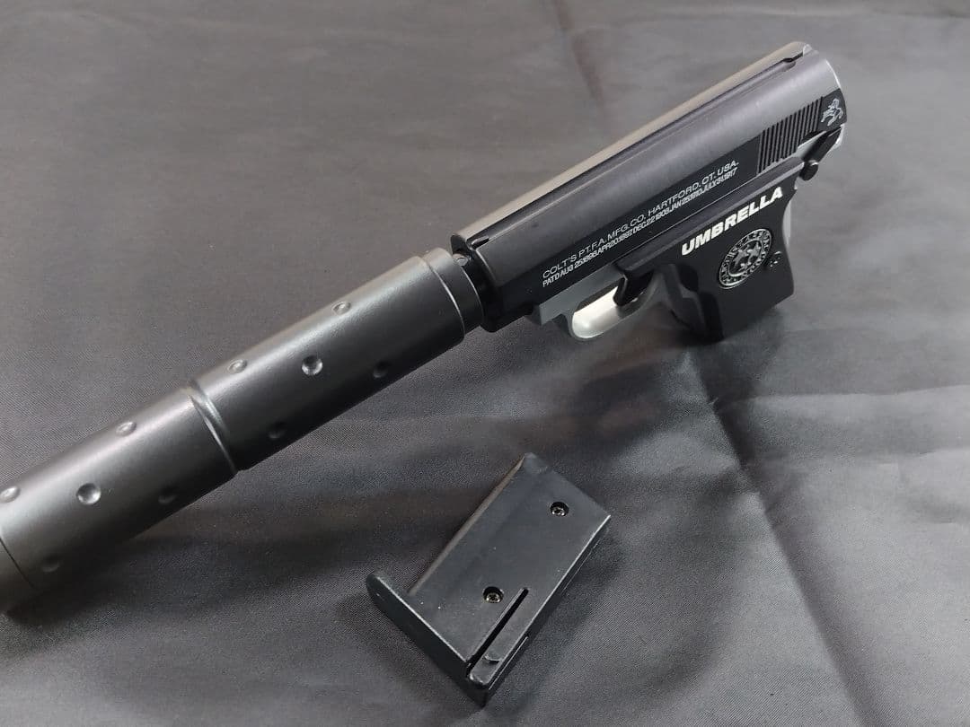 UMBRELLA バイオハザード風/25AUTO/エアコキ/オリジナルグリップ