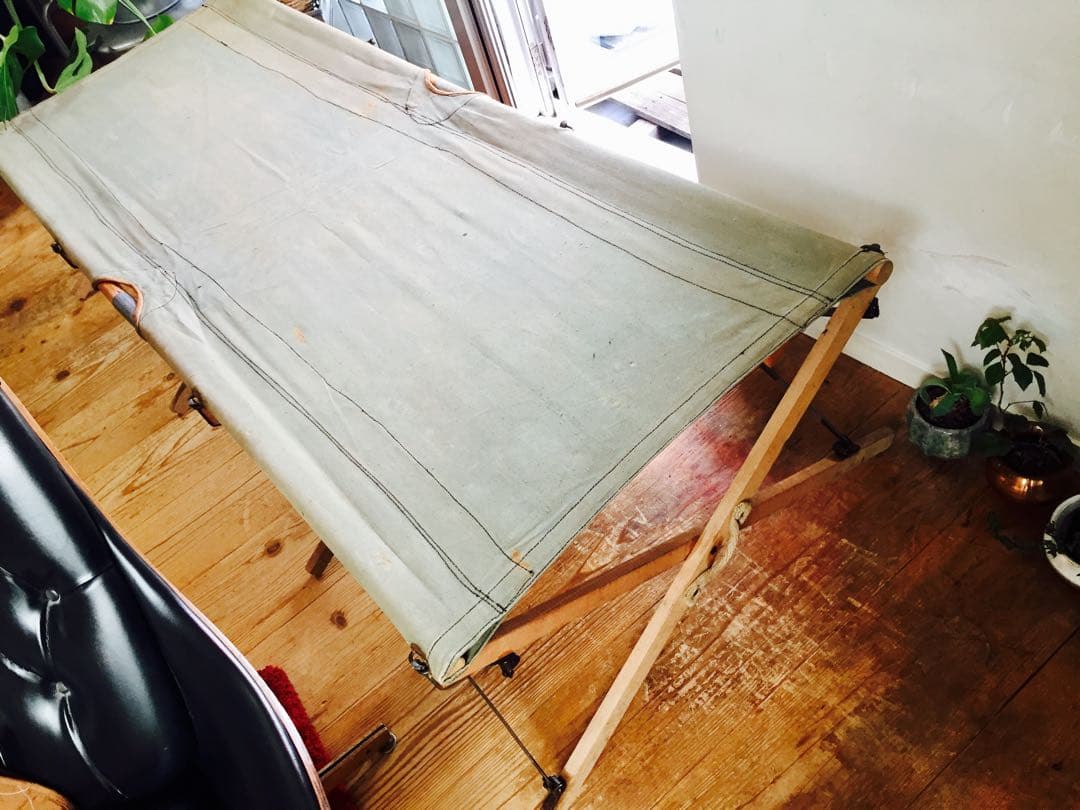 ☆【入手困難】ブルガリア軍 フォールディング ベッド ・折りたたみコット