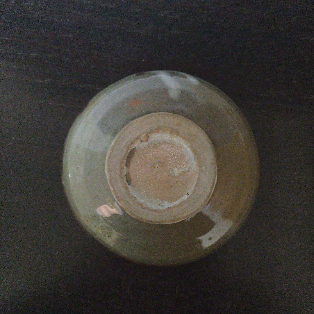 NO661 唐津焼　茶碗　抹茶碗　辰砂