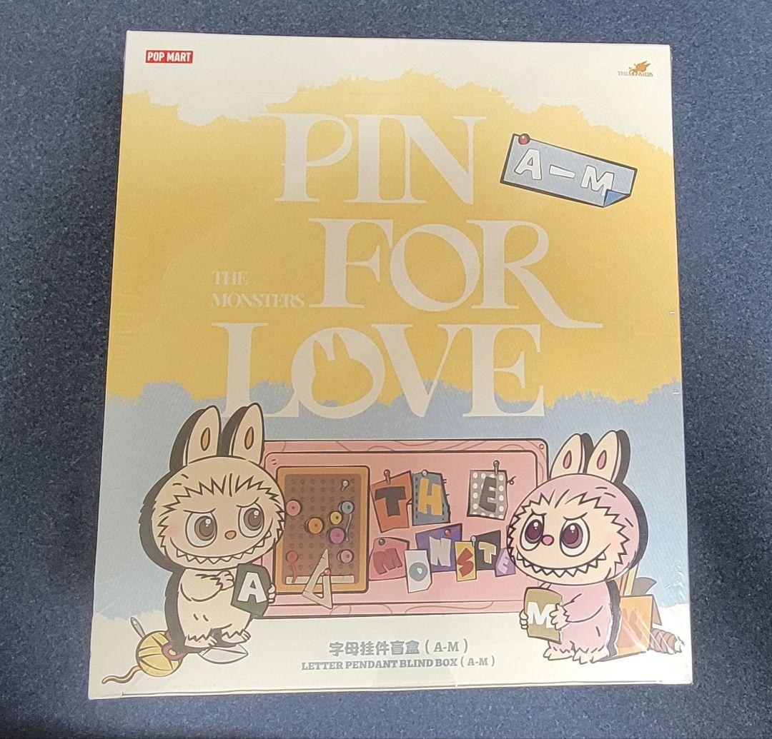 THE MONSTERS PIN FOR LOVE　アルファベットA-Mラブブ