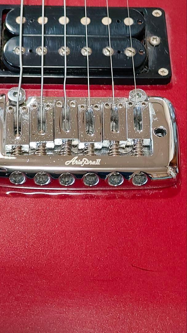 アリアプロ エレキギター レッドグラデーション