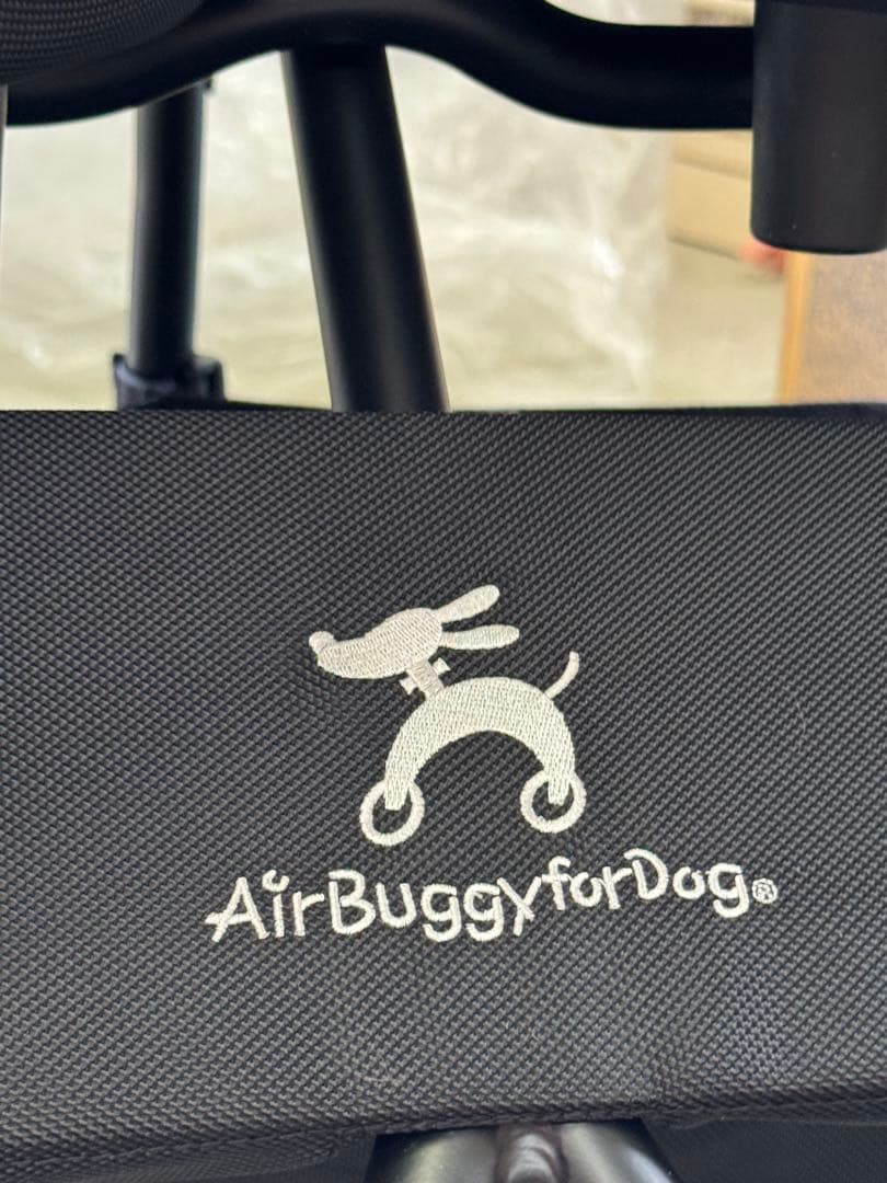 ダブルペットカート ネイビー メッシュ窓付き