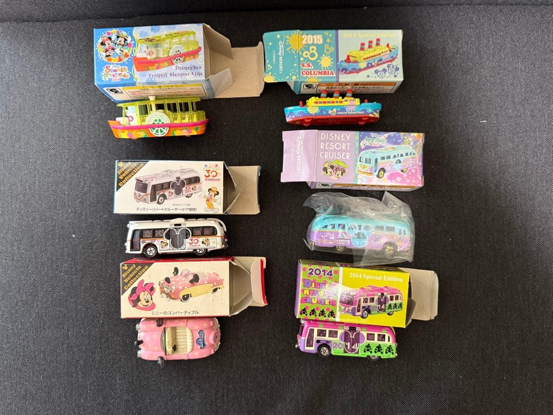 d*3様 ディズニーリゾート トミカ・ミニカー 14個セット