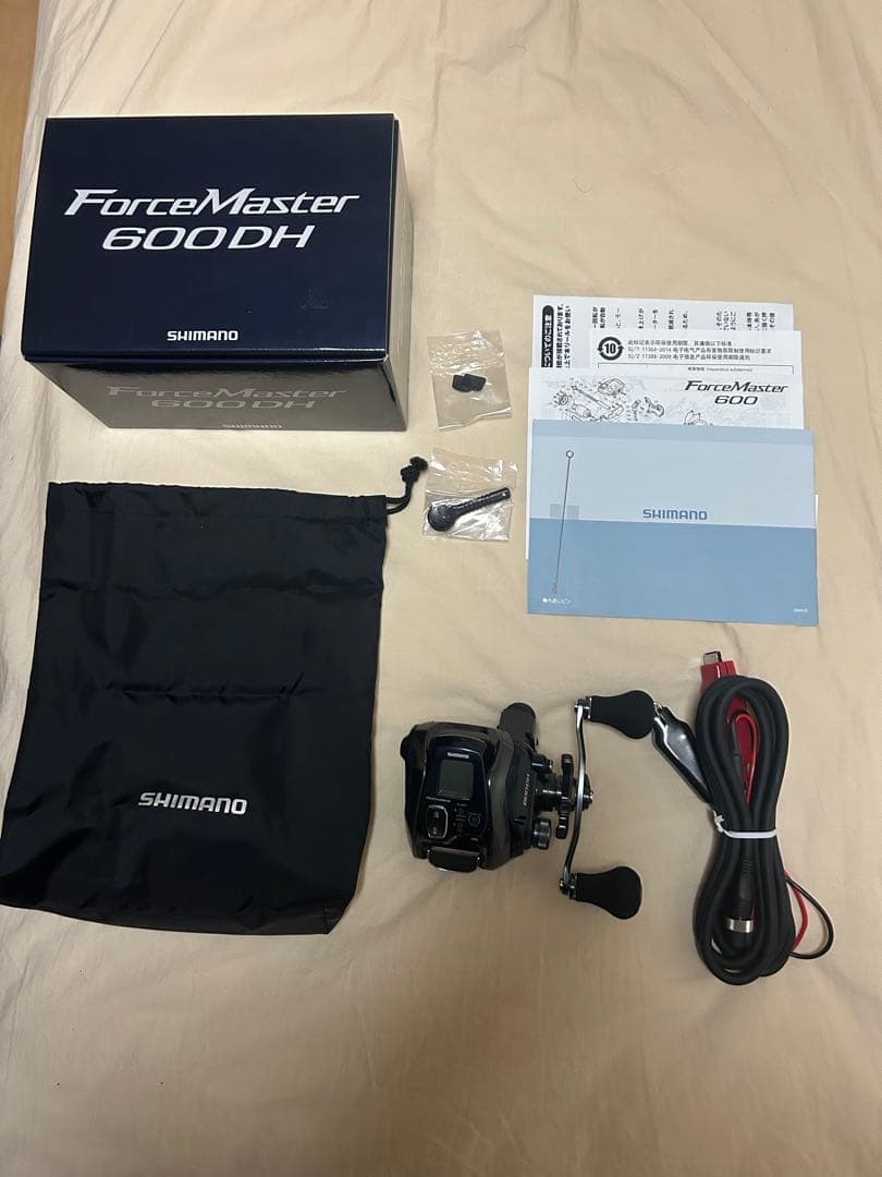 新品！未使用！シマノ フォースマスター 600DH 電動リール