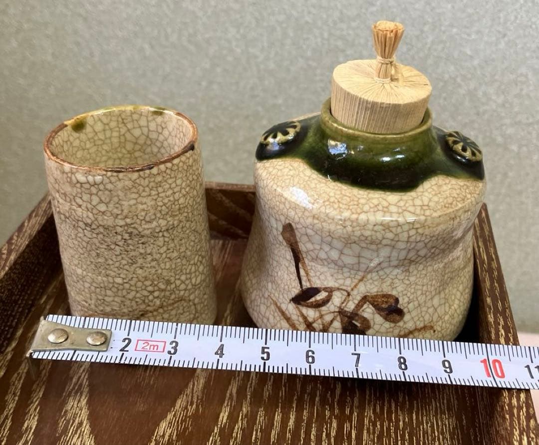 桑茶箱美品 茶道具 送料込　利休茶箱 野点