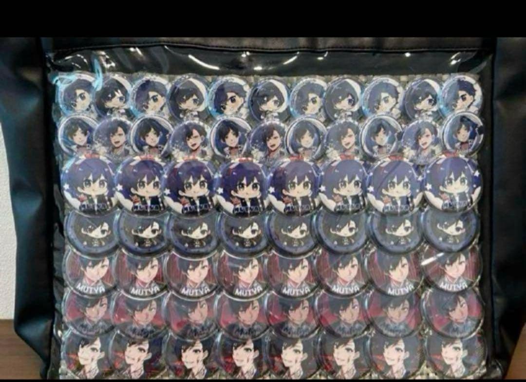 フェスキメ ムチャ 缶バッジ