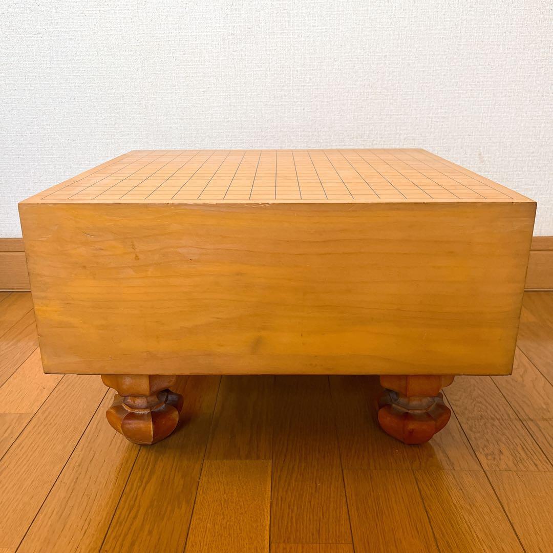 高級囲碁セット 碁盤 碁石 碁笥 へそ 脚付 蛤碁石 高級天然木