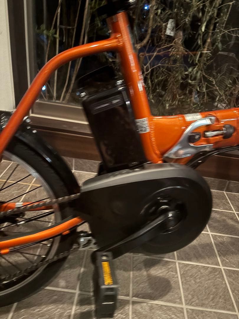 2025年4月購入Panasonic 電動アシスト自転車 シティタイプ オレンジ