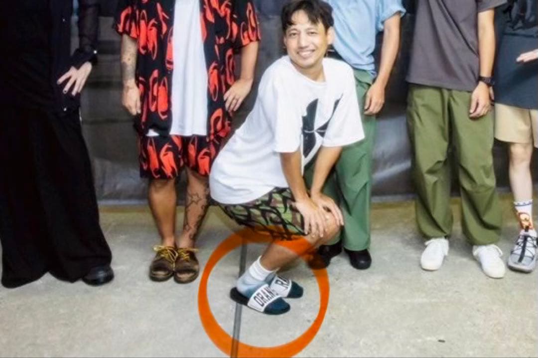 ORANGE RANGEグッズ シャワーサンダル Mサイズ