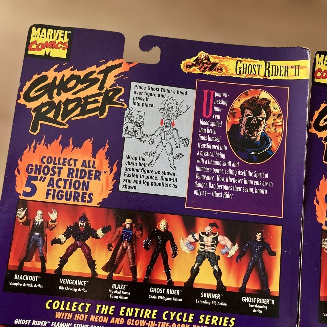 toybiz ghost rider ゴーストライダー　フィギュア　二体　セット