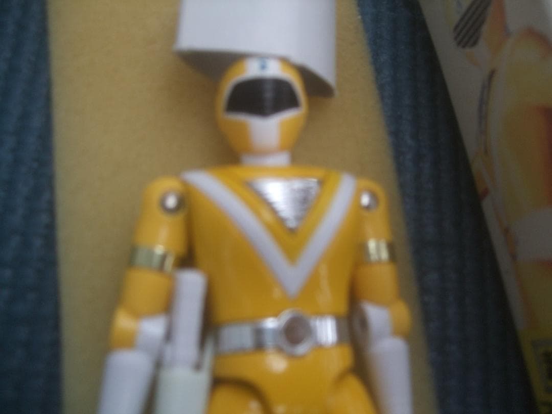 1990年製の地球戦隊ファイブマン・ファイブイエロー超合金