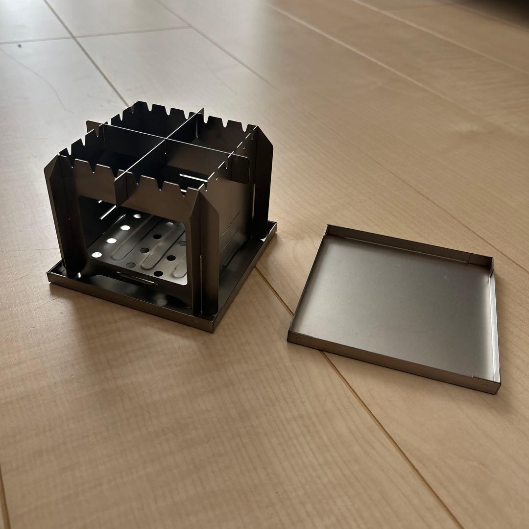 コンパクトチタンコンロ