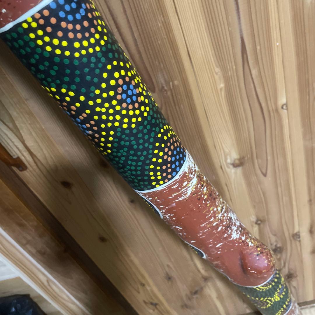 ユーカリ製ディジュリドゥ アボリジニ　オーストラリア