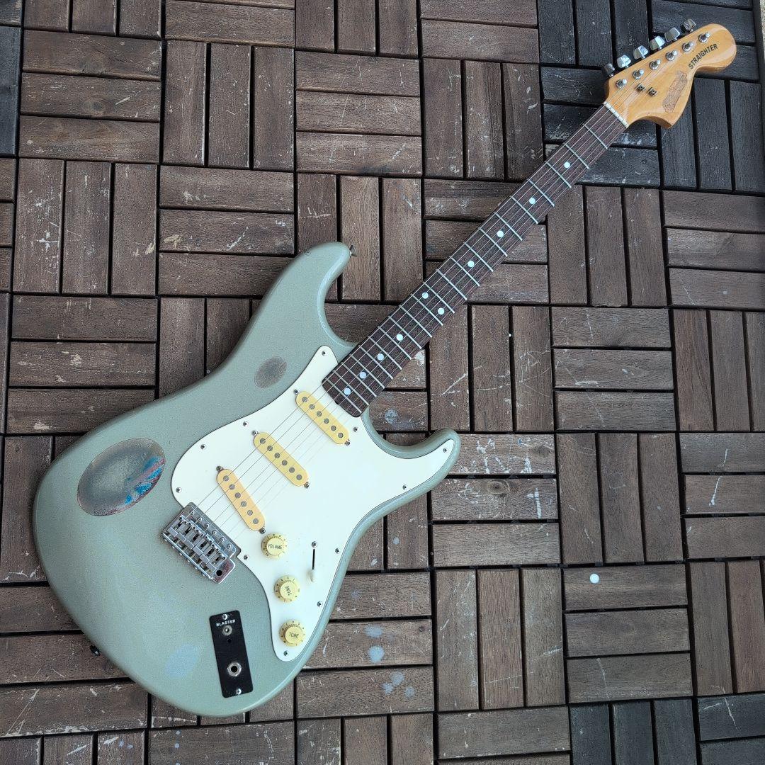 JAPANビンテージ Fresher ストラト9VブラスターSW付！